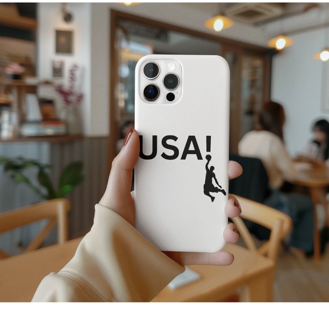 US Basketballspieler iPhone 12 Mini Hülle (Von Creator hochgeladen)
