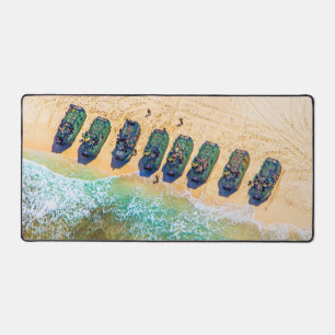 US BEACH ARMOR - ASSAULT AMPHIBIOUS FAHRZEUG SCHREIBTISCHUNTERLAGE