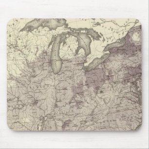US-Bevölkerung 1850 Mousepad