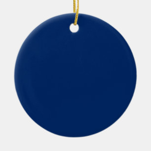 US Blau Keramikornament