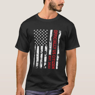 US-Bürger Est 2023 Neuer amerikanischer Staatsbürg T-Shirt