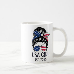 US-Bürger Est 2025 Neue Staatsbürgerschaft Amerika Kaffeetasse