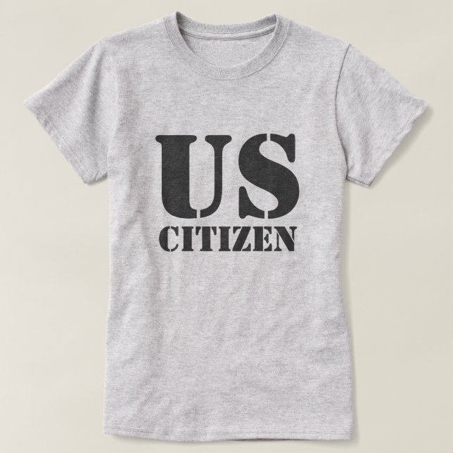 US-Bürger T-Shirt (Design vorne)