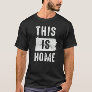 US Citizen Stolud America State Flag Diese Zuhause T-Shirt