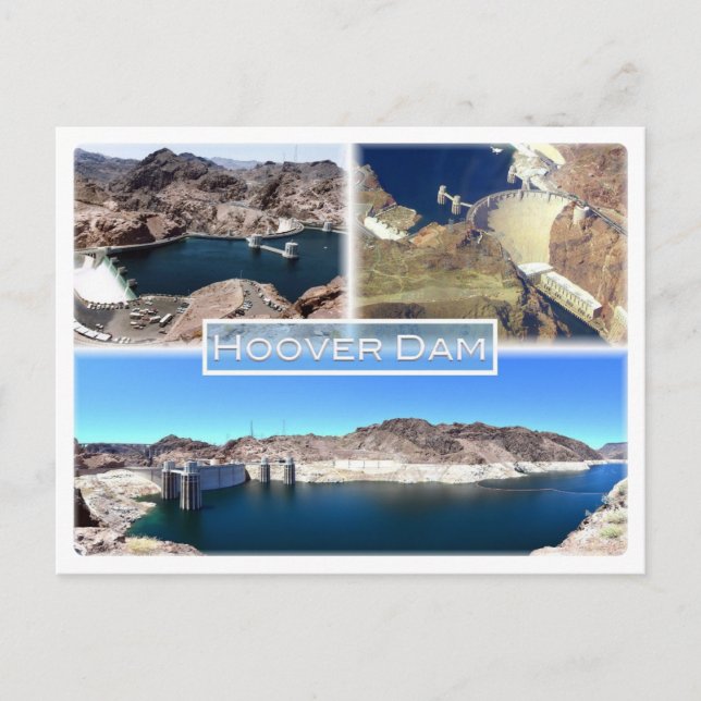 US Clark Landkreis Nevada - Mohave Landkreis Arizo Postkarte (Vorderseite)