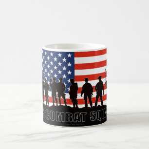 US COMBAT SQUAD KAFFEETASSE