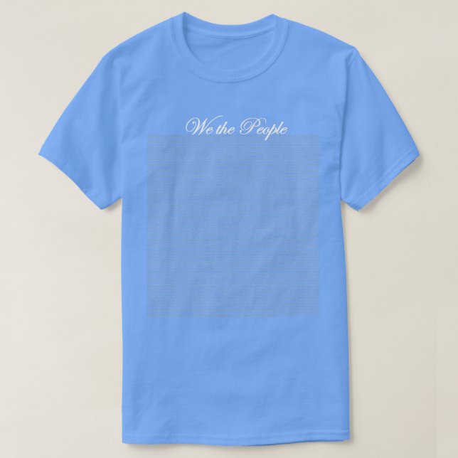 Us Constitution And The Bill Of RightsPatriotic Te T-Shirt (Design vorne)