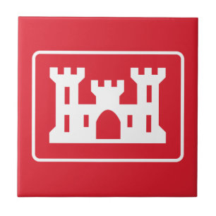 US Corps of Engineers DOD Militär Fliese