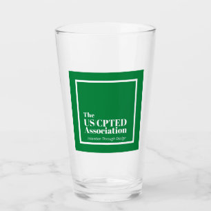 US CPTED Association Tumbler en verre