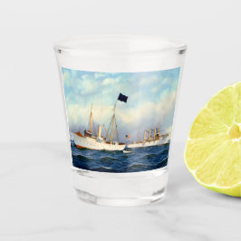 US Cruiser Brooklyn 1897 Schnapsglas