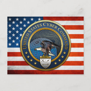 US-Cyberkommando Postkarte
