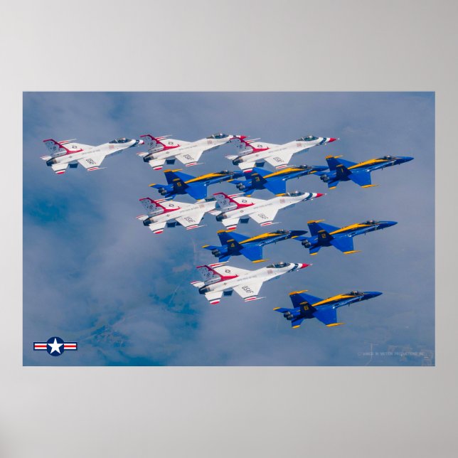 US DEMO TEAMS SALUTE! POSTER (Vorne)