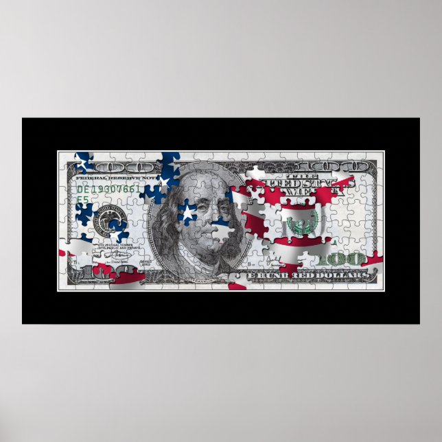 US Dollar Poster (Vorne)