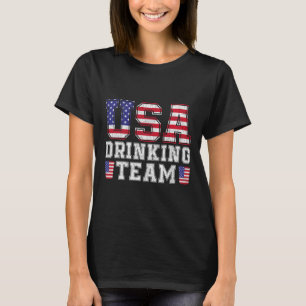 US Drink Team Funny Drink Bier Lover 4. T-Shirt