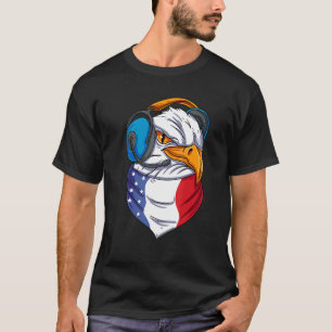 US Eagle Head American T-Shirt