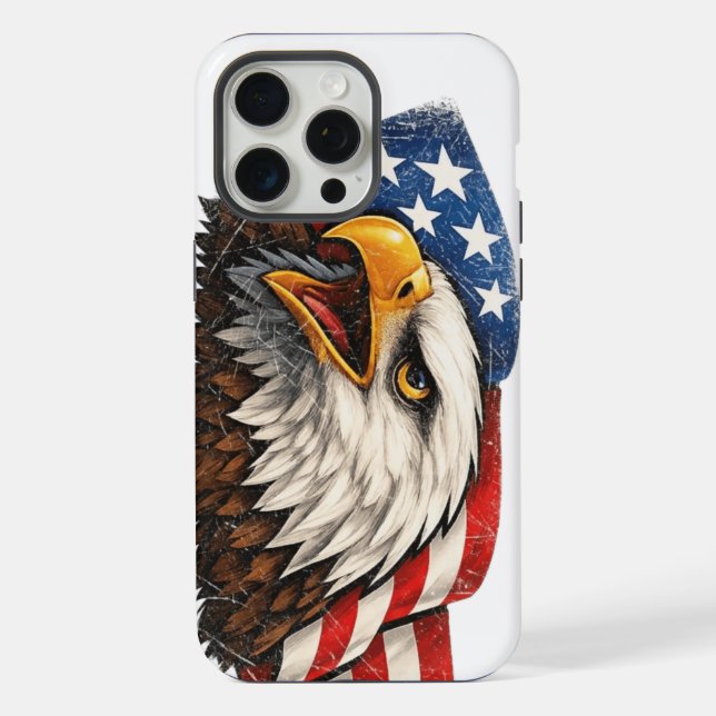 US Eagle iPhone 15 Pro Max Hülle (Rückseite)