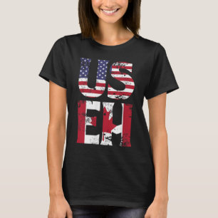 US EH American Canadian Funny Meme Zitat T-Shirt