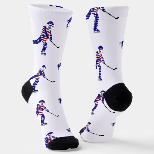 US-Eishockey Socken (Gewinkelt)