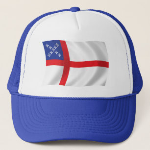 US-Episkopalkirchen-Flaggenmütze Truckerkappe