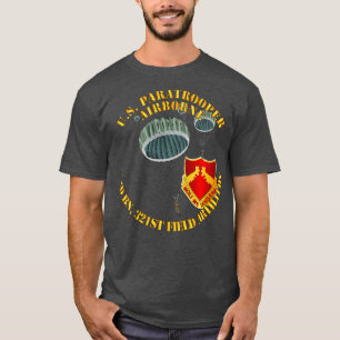 US-Fallschirmspringer 2. Bn 321st Feldartillerie D T-Shirt