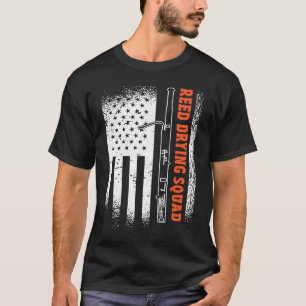 US Flag Bassoon Player American Bassoonist T-Shirt