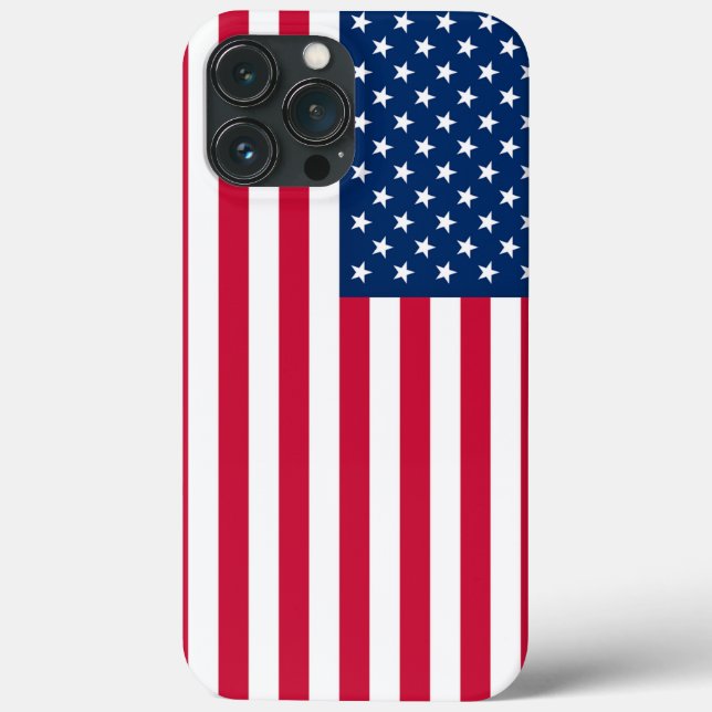 US Flag iPhone Case Patriotic USA (Rückseite)