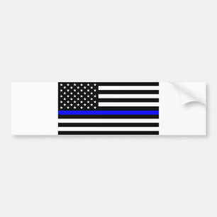 - US Flag Police ThBlue Line Autoaufkleber