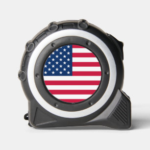 US Flag Tape Measure Maßband