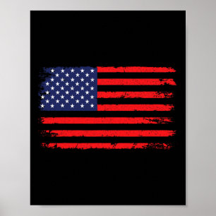 US-Flagge 4. Juli Amerikanische Flagge Vereinigte Poster