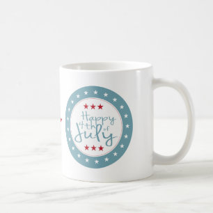 US Flagge 4. Juli Kaffee Tasse