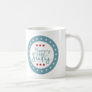 US Flagge 4. Juli Kaffee Tasse