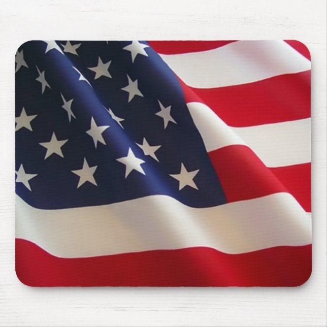 US-FLAGGE "ALTER RUHM" Mousepad (Vorne)