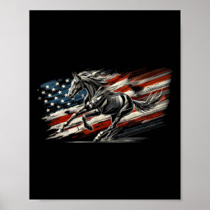 US-Flagge American Quarter Lover1 Poster