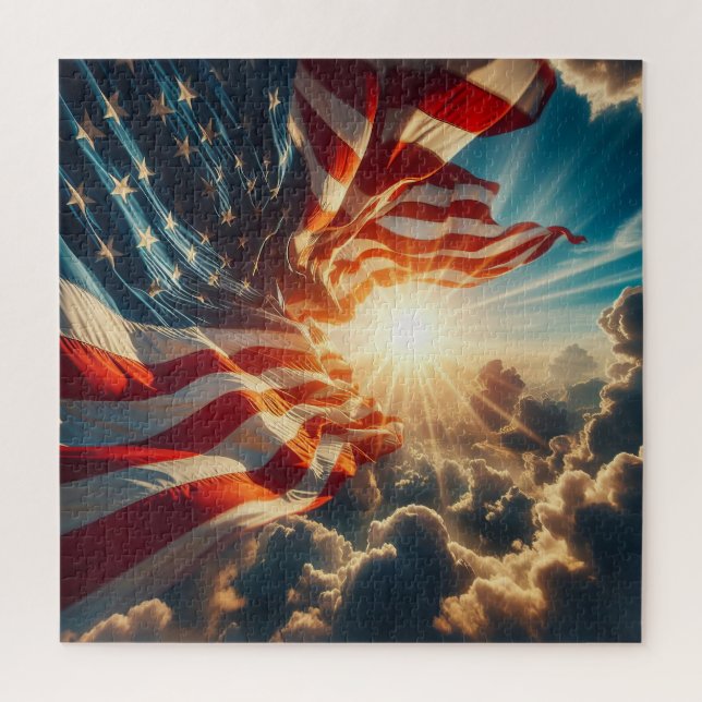 US Flagge, amerikanische FLAG, alte Herrlichkeit, (Vertikal)
