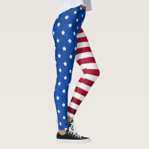 US Flagge-Amerikanische Flagge von Shirley Taylor Leggings