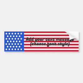 US Flagge Autoaufkleber