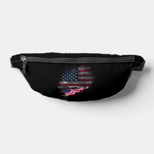 US-Flagge Bauchtasche