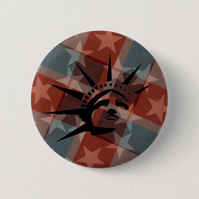 US Flagge Button (Vorderseite)
