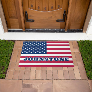 US Flagge der amerikanischen Flagge Fußmatte