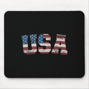 US Flagge der US-amerikanischen Flagge für Patriot Mousepad