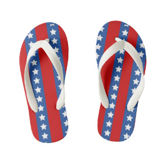 US Flagge Design Kinderbadesandalen