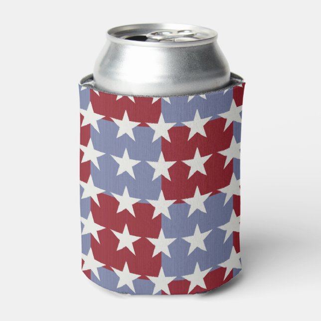 US Flagge Dosenkühler (Kanne Vorderseite)