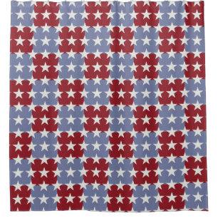 US Flagge Duschvorhang