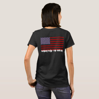 US-Flagge - es lohnt sich zu tragen T-Shirt