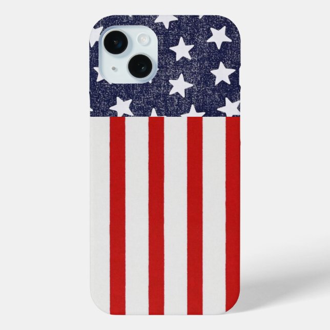 US Flagge-Fall Case-Mate iPhone Hülle (Rückseite)