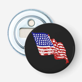 US-Flagge, Flagge der USA, amerikanische Flagge Flaschenöffner