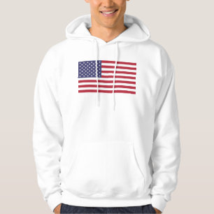 US-Flagge, Flagge der USA, amerikanische Flagge Hoodie