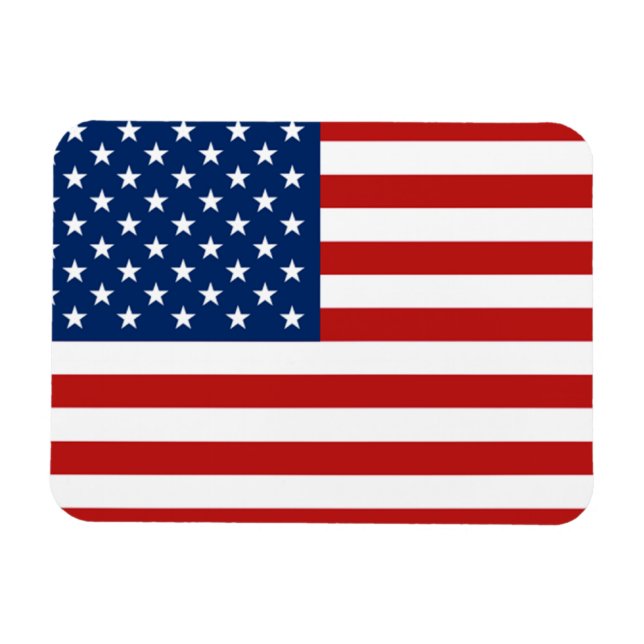 US Flagge - Flagge der USA Magnet (Horizontal)