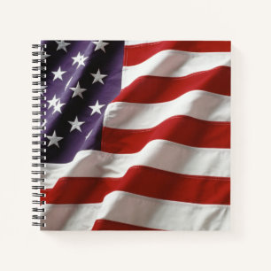 US Flagge - Flagge der USA Notizbuch