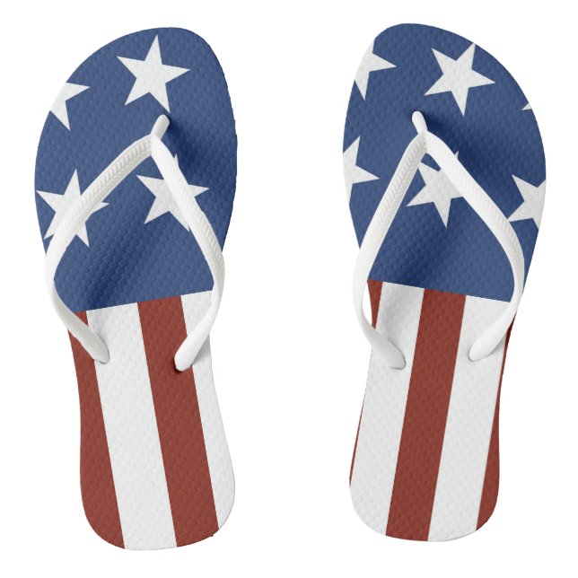 US Flagge Flip Flops (Fußbett)